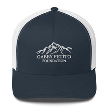 Load image into Gallery viewer, Gabby Petito Foundation Logo Trucker Cap. One size snap back!