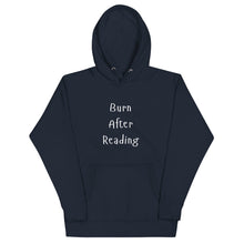 Load image into Gallery viewer, BURN AFTER READING Soft Cozy Hoodie