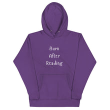 Load image into Gallery viewer, BURN AFTER READING Soft Cozy Hoodie