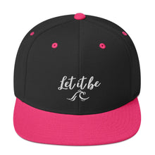 Load image into Gallery viewer, Let it be Snapback Hat