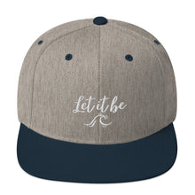 Load image into Gallery viewer, Let it be Snapback Hat