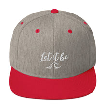 Load image into Gallery viewer, Let it be Snapback Hat