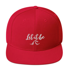 Load image into Gallery viewer, Let it be Snapback Hat