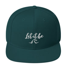 Load image into Gallery viewer, Let it be Snapback Hat