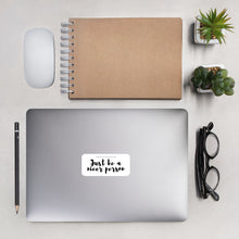 Load image into Gallery viewer, Just Be A Nicer Person Gabby's Quote Bubble-Free Sticker