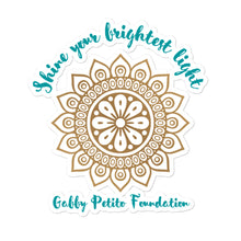 Load image into Gallery viewer, Shine Your Brightest Light Gabby Petito Foundation STICKER