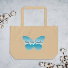 Load image into Gallery viewer, Gabby Petito Foundation Butterfly Large Organic Tote Bag