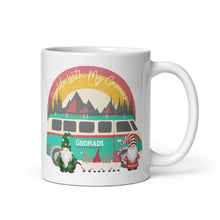Load image into Gallery viewer, Gnomies Vanlife White Glossy Mug