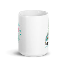 Load image into Gallery viewer, Christmas in the Van Large White Glossy Mug