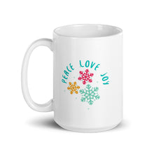 Load image into Gallery viewer, Christmas in the Van Large White Glossy Mug