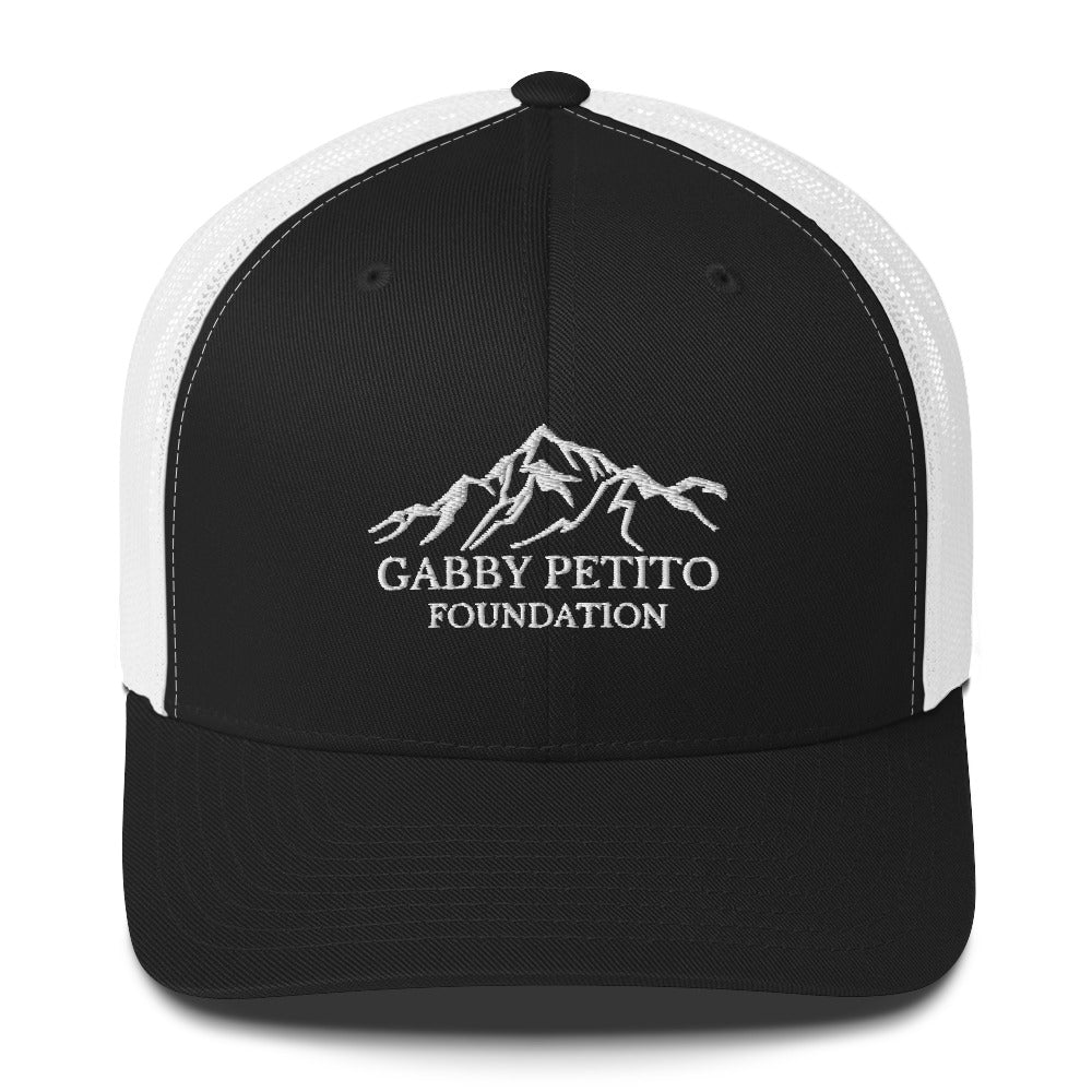 Gabby Petito Foundation Logo Trucker Cap. One size snap back!