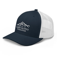 Load image into Gallery viewer, Gabby Petito Foundation Logo Trucker Cap. One size snap back!
