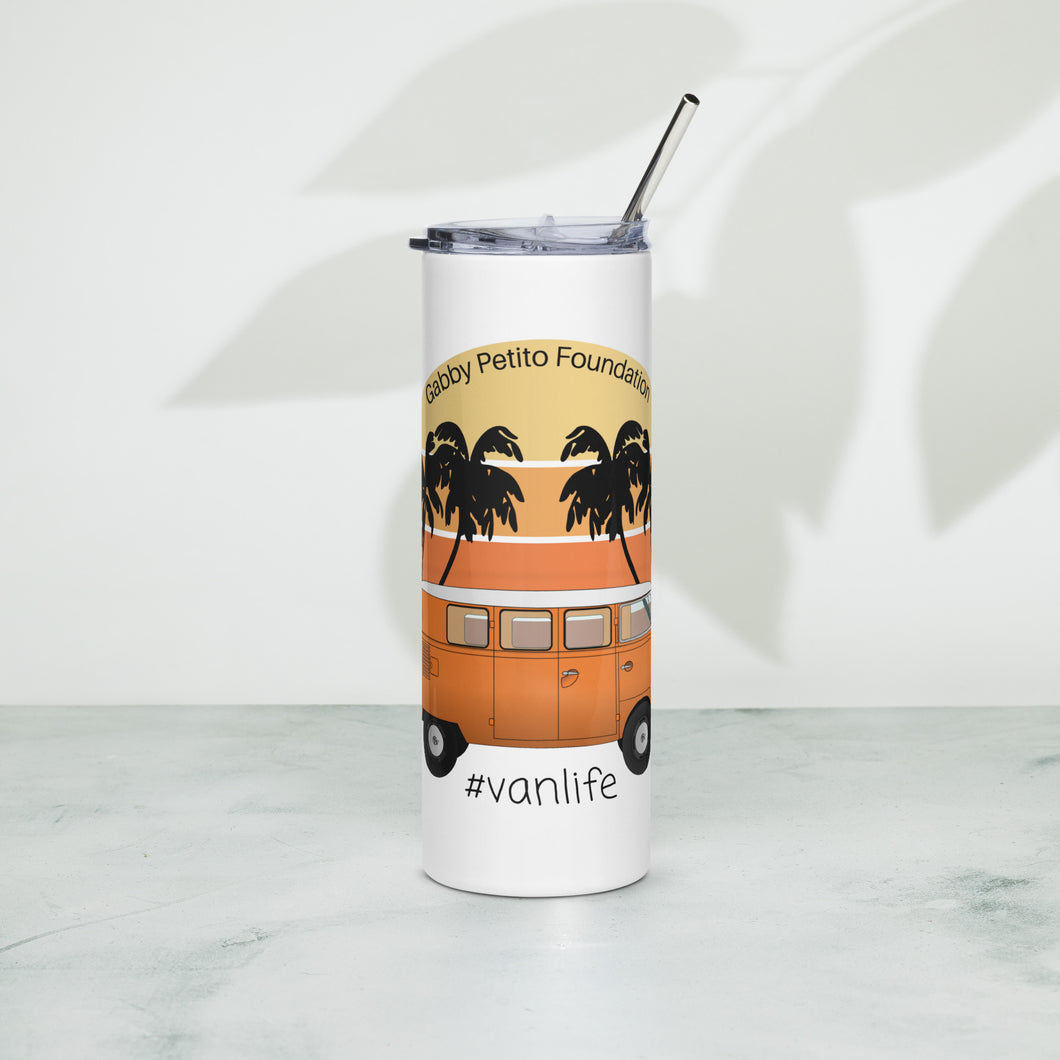 #VanLife Stainless steel tumbler