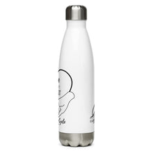 Load image into Gallery viewer, Love Doesn&#39;t Hurt Stainless Steel Water Bottle
