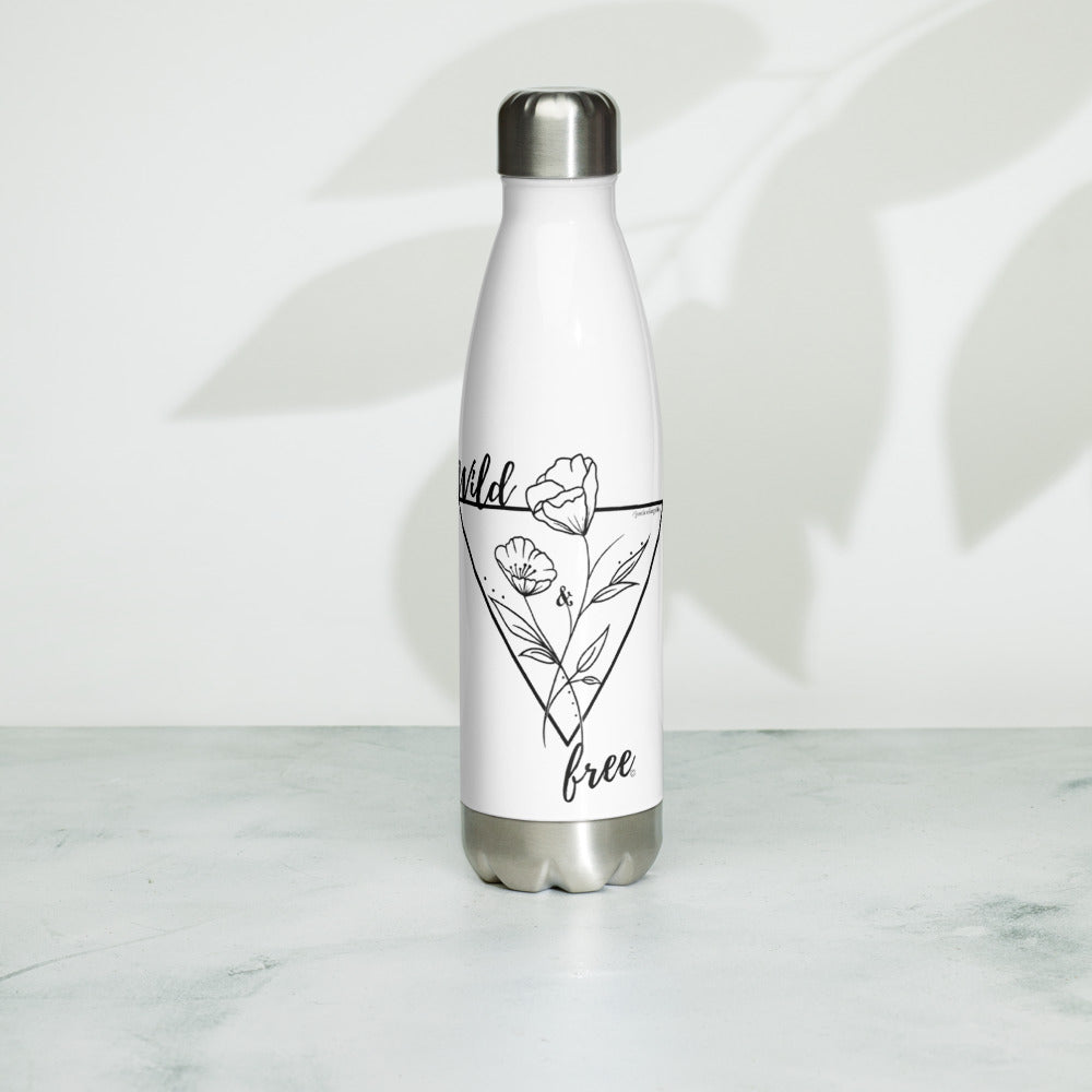Gabby's Tattoo Stainless Steel Water Bottle