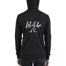 Load image into Gallery viewer, Let it be Unisex Lightweight Zip Hoodie Gabby Petito Foundation
