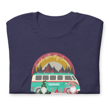 Load image into Gallery viewer, Christmas With My Gnomies - Gnomads Van Holiday Unisex t-shirt
