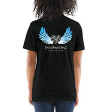 Load image into Gallery viewer, Love Doesn&#39;t Hurt Angel Wings Short Sleeve Unisex t-shirt *NEW*
