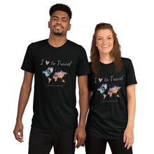 Load image into Gallery viewer, Love to Travel Short sleeve Unisex T-shirt
