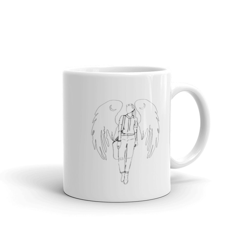 Gabby Petito Wings White Glossy Mug